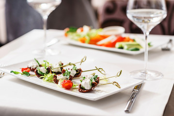 tasty canape