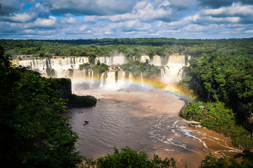 Fototapeta na wymiar Iguazu Falls, Brazil