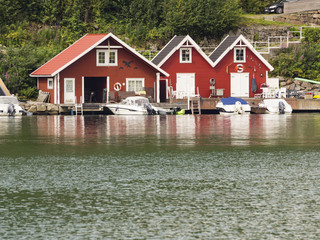 Fototapeta na wymiar Rincones de Stavanger, en Noruega, vacaciones de verano 2017 