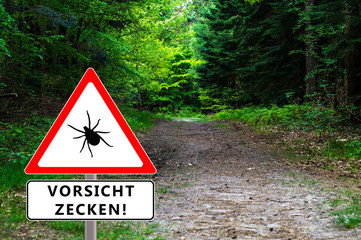 warnung vor zecken