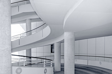 Obraz premium access ramp, concrete work