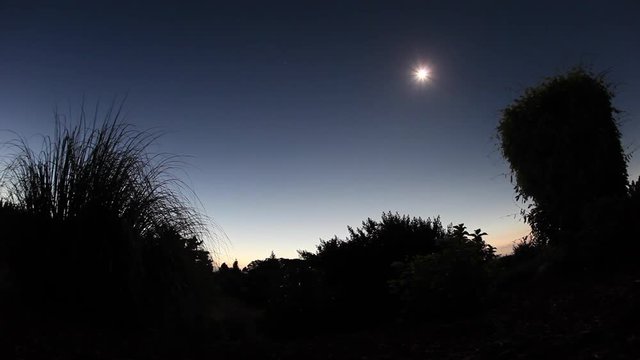 Beginning of Total Solar Eclipse 2017