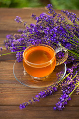 green tea in beautiful cup
