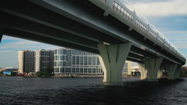 Russia St. Petersburg Gulf Cable-stayed bridge