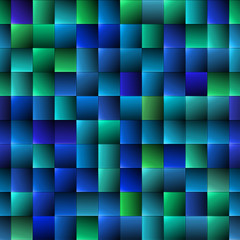 Pattern Tiled Wall Background. Seamless Geometric 3D Design.