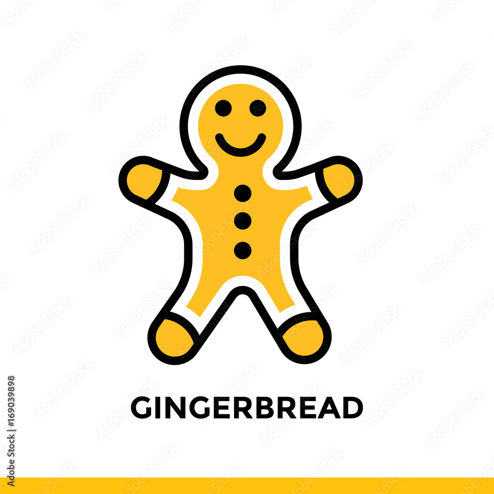 Poster linear icon, bakery and cooking. elements suitable for website and presentation