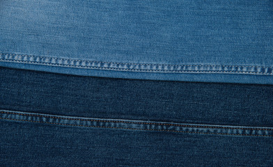 Denim grunge texture. Jeans close-up