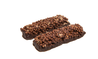 Chocolate bar isolated