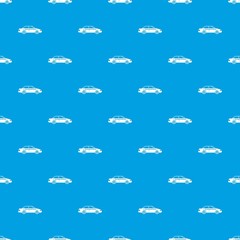 Taxi pattern seamless blue