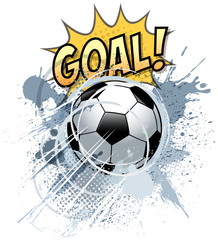 Fototapeta premium grunge goal sign