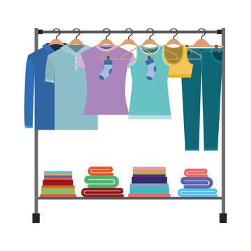 Clothes Rack Clip Art Images – Browse 2,141 Stock Photos, Vectors, and Video  | Adobe Stock