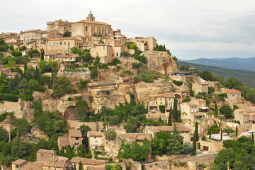 Fototapeta na wymiar Gordes, Vaucluse, Provence France
