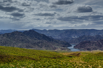 Fototapeta na wymiar colorado river-scenery