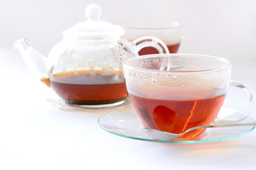 紅茶　白バック

