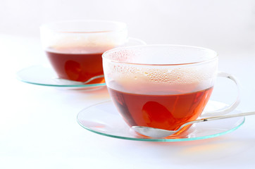 紅茶　白バック

