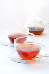 紅茶　白バック

