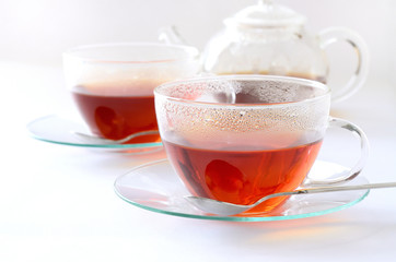 紅茶　白バック

