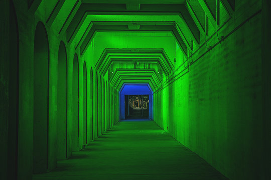 rainbow tunnel