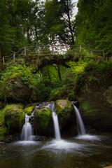 Naklejka premium Mullerthal waterfall