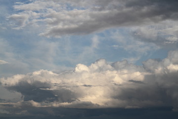 Fototapeta na wymiar Beautiful grey clouds may be used as background