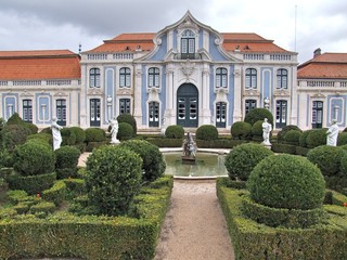 Fototapeta na wymiar Palacio de Queluz em Portugal