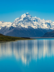 Mount Cook in New Zealand