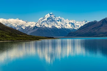 Foto auf Acrylglas Aoraki/Mount Cook Mount Cook in Neuseeland