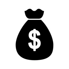money bag isolated icon vector illustration design