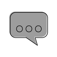 speech bubble isolated icon vector illustration design