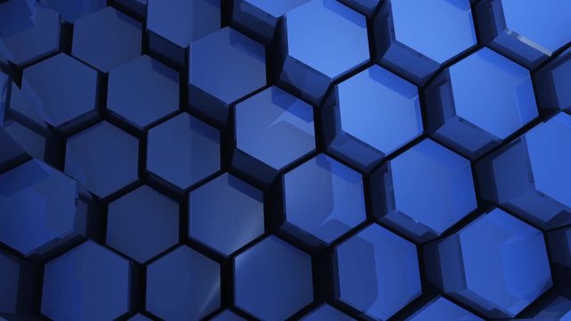 Hexagonos fondo corporativo
