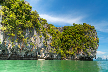 Fototapeta na wymiar Scenery of National Park in Phang Nga Bay, Thailand