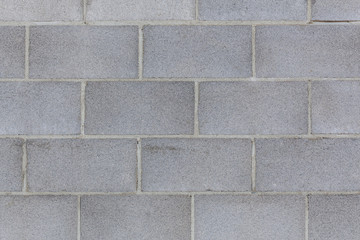 Clean and straight cinder block wall background texture - 169070647