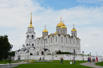 Fototapeta na wymiar The Assumption Cathedral in Vladimir Russia