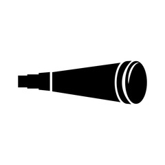 telescope device isolated icon vector illustration design