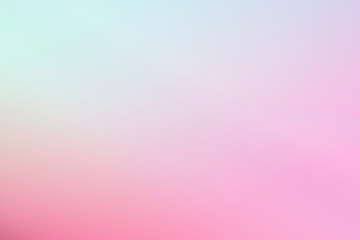 A soft sky with cloud background in pastel color,Abstract gradation color pastel