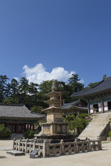 Obraz premium Beautiful Korean temple