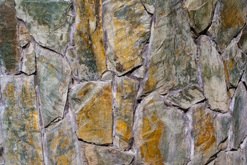 Large masonry. Background The wall of an old fortress