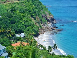 Cliff in Haiti