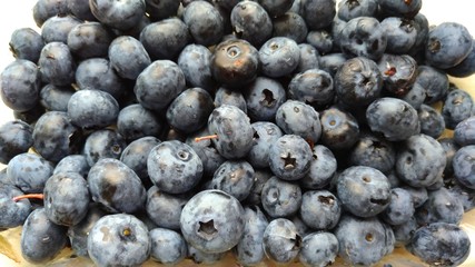 Blueberries, berries, fruit, food, dessert, summer, sweet, tasty, useful, vegetarian, black, bluish, fitness, fresh, juicy,