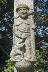 Fototapeta na wymiar Stone carving