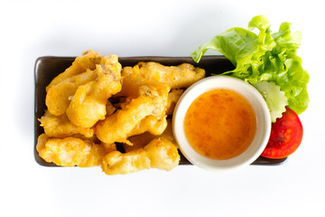 Fried mushrooms