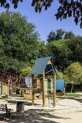 Playground for children in a park