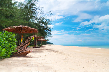 Idyllic beach of Andaman Sea in Koh Kho Khao, Thailand
