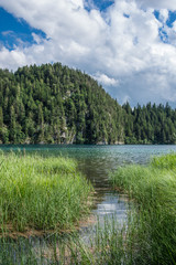 The mountain lake in Alps, Austria