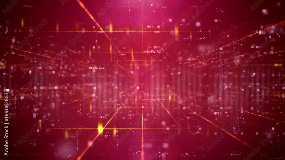 Poster light red abstract technology motion background for computer graphic website internet and business. 