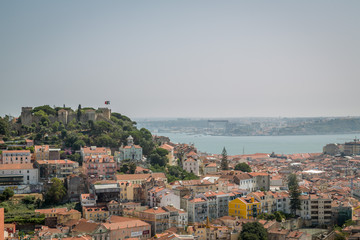 Obraz premium Overview of the City of Lisbon