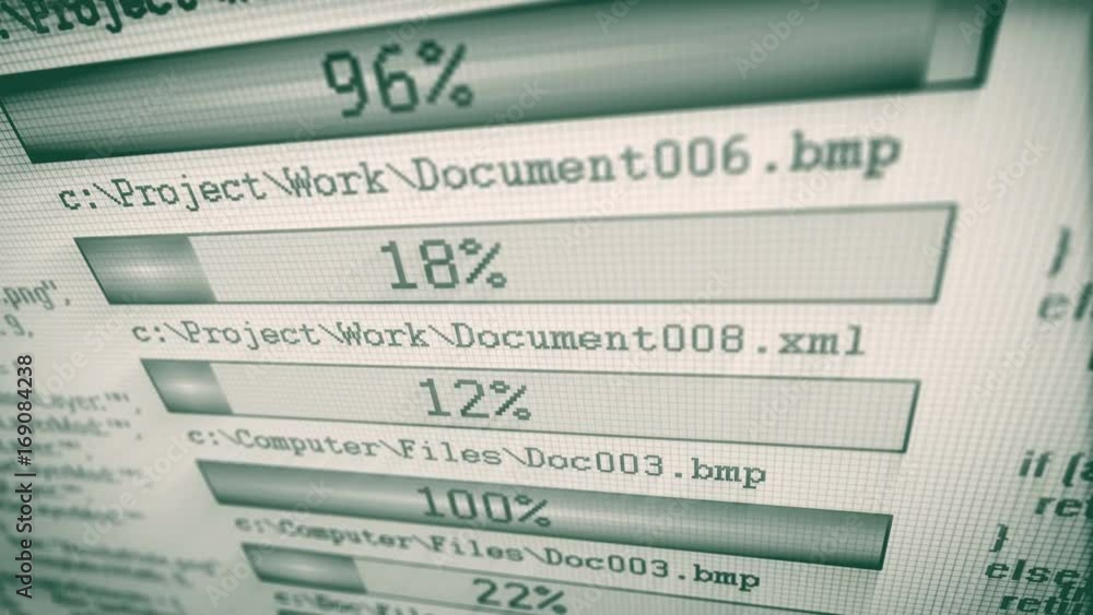 Poster download and upload data files information. internet cloud sharing concept.