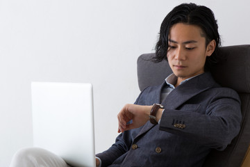 男性のポートレート