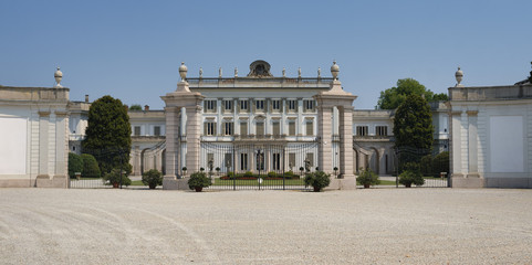 Fototapeta na wymiar Cassano d'Adda (Milan, Italy): Villa Borromeo