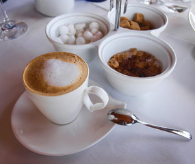 Taza de café. Cup with coffee
